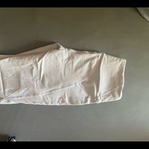 High waisted white leggings size s